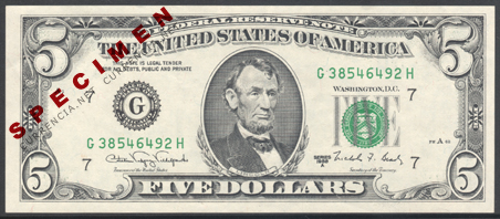 アメリカ・ドル USD 1928-1996 / 貨幣博物館カレンシア Currencia.net