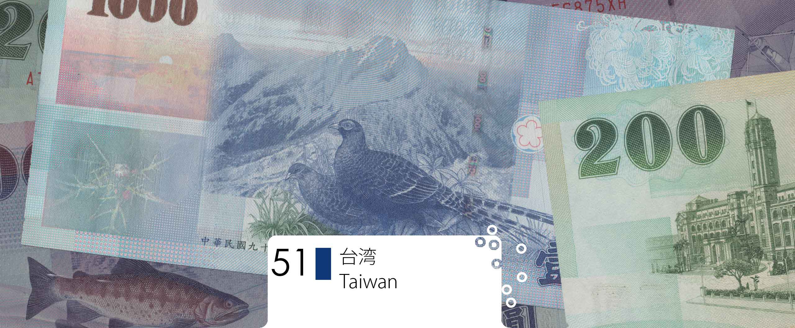 台湾・新台湾ドル New Taiwan Doller NTD 貨幣博物館カレンシア