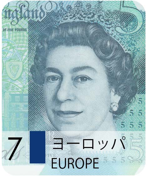 ユーロ圏の旧通貨(西側) / Old currencies of Eurozone(West Block