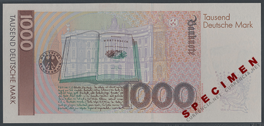 ドイツ・マルク Deutsche Mark ユーロ圏の旧通貨 / Old currencies of