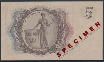 スウェーデン・クローネ Sweden krona / 貨幣博物館カレンシア