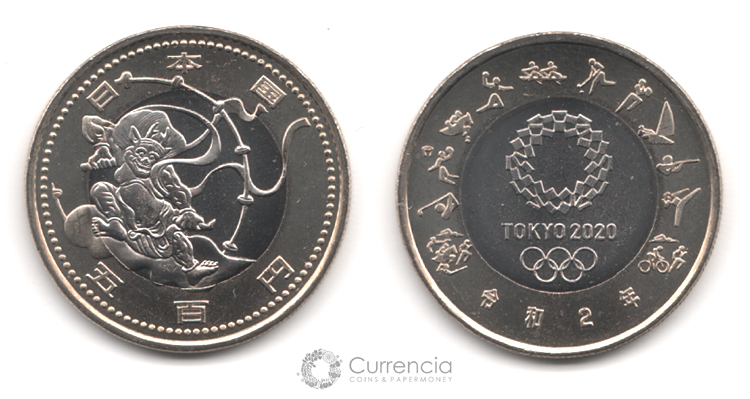 東京2020オリンピック・パラリンピックの記念硬貨 / Tokyo2020 Commemorative coins 貨幣博物館カレンシア