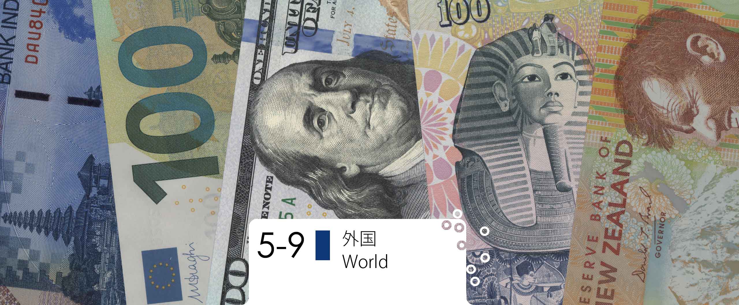 世界各国のお金 / Currencies of all over the world 貨幣博物館